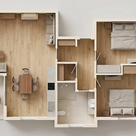 Doris Whg 3 Flora Apartman Heringsdorf